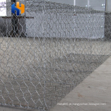 Cestas de cestas revestidas CAGASHEXAGONAL MESH GABION